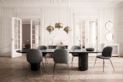 RandaccioWallMirror_BeetleDiningChairFullyUpholsteredConicBase_MoonDiningTableElliptical_Multi-LitePendant_BL1TableLamp_On_02-medium