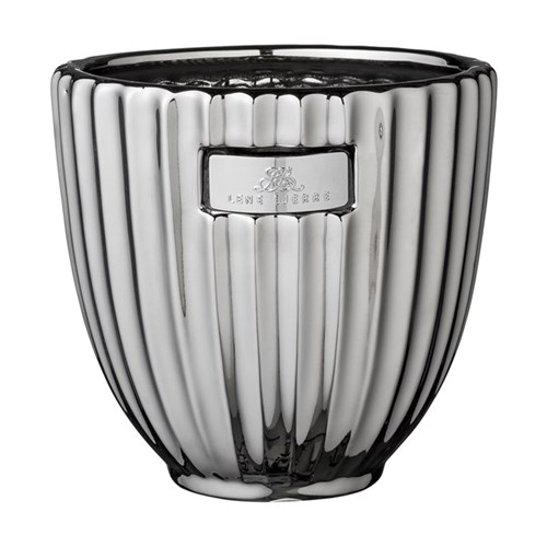 rosalie flower pot silver 13 cm