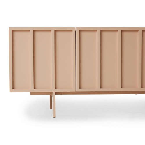 HKLIVING -Komoda niska na nóżkach nude