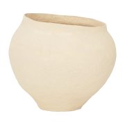 Dekoracyjny spodek piaskowy, XL, piaskowy