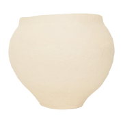 Dekoracyjny spodek piaskowy, XL, piaskowy