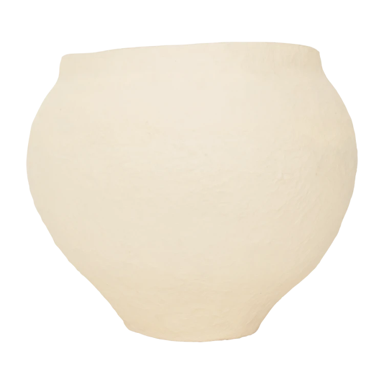 Dekoracyjny spodek piaskowy, XL, piaskowy