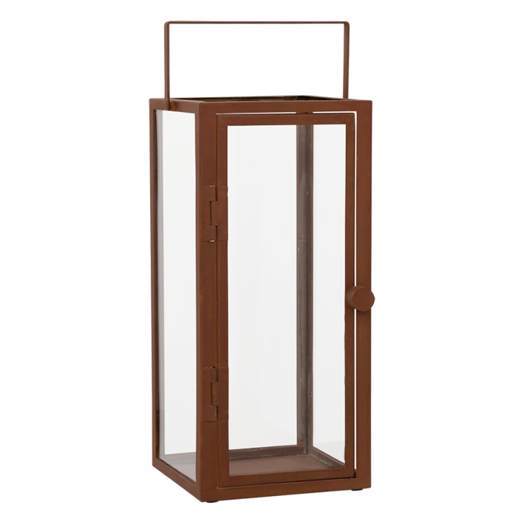 Mała witryna na świece Celso, S, szary