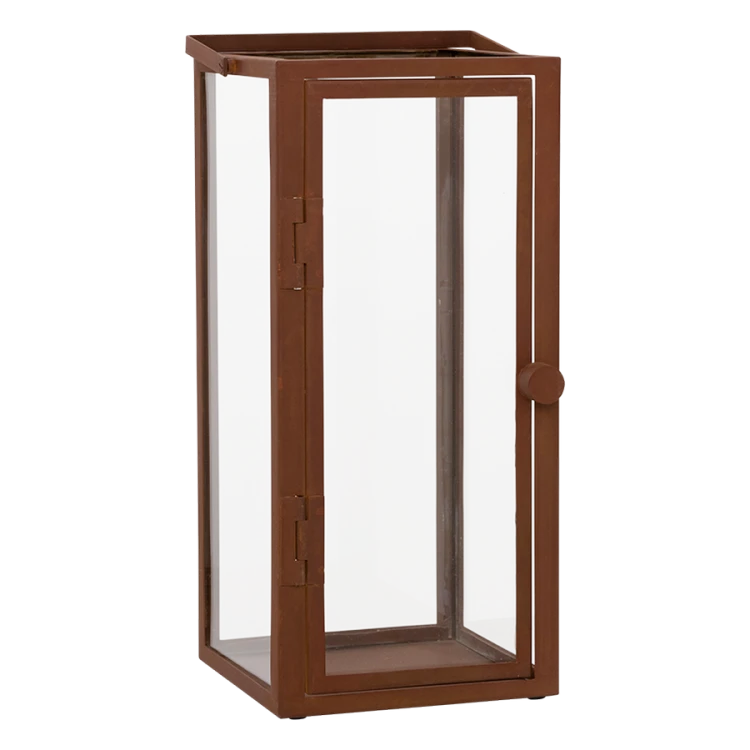 Mała witryna na świece Celso, S, szary