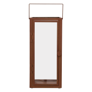 Mała witryna na świece Celso, S, szary