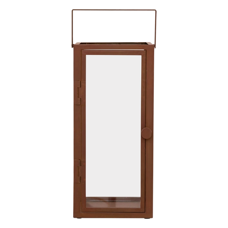 Mała witryna na świece Celso, S, szary