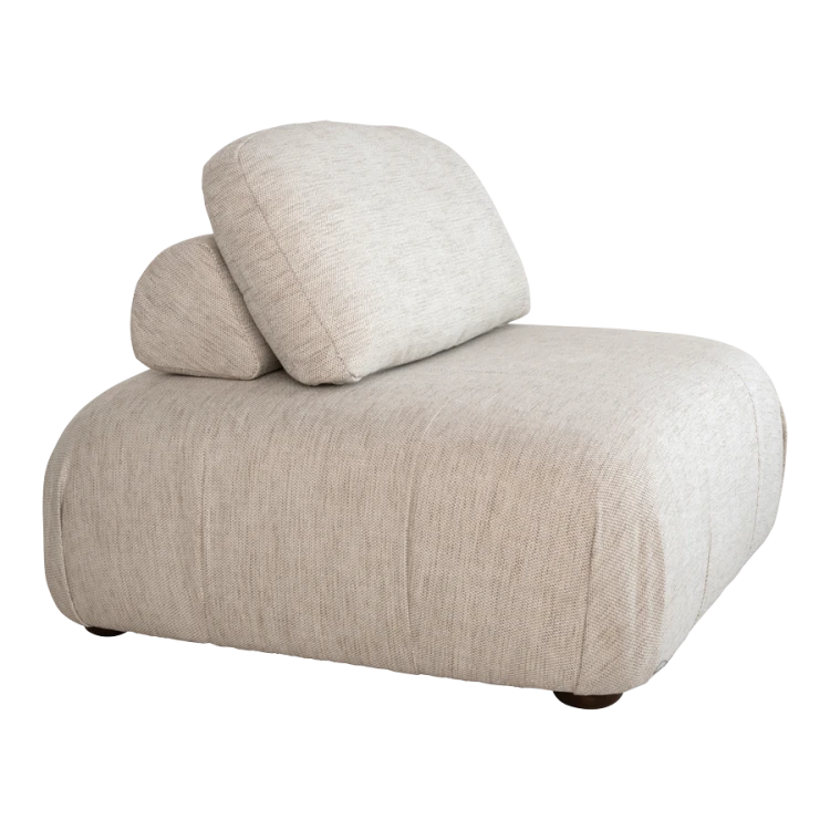 Sofa modularna, naturalny