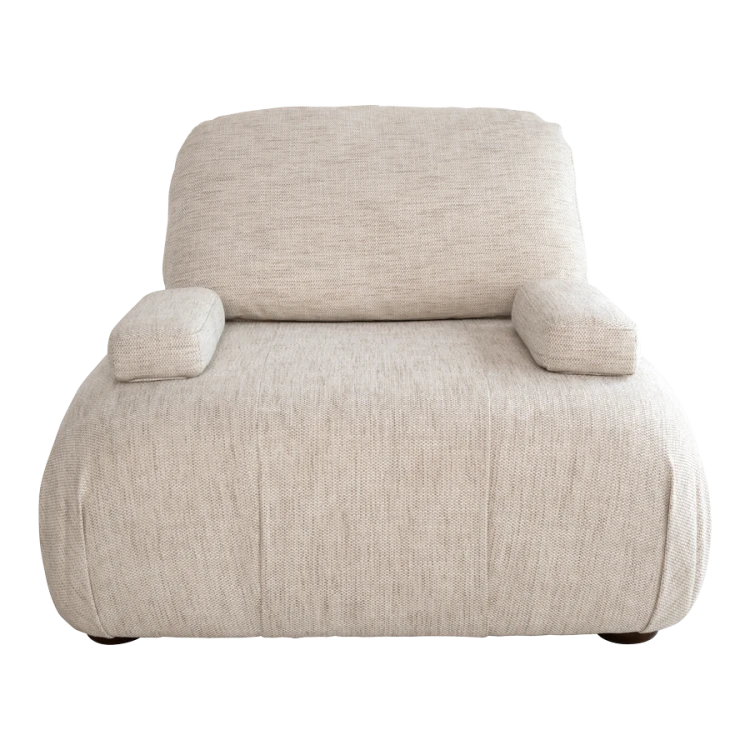 Sofa modularna, naturalny