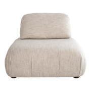 Sofa modularna, naturalny