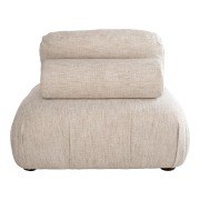 Sofa modularna, naturalny