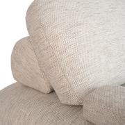 Sofa modularna, naturalny