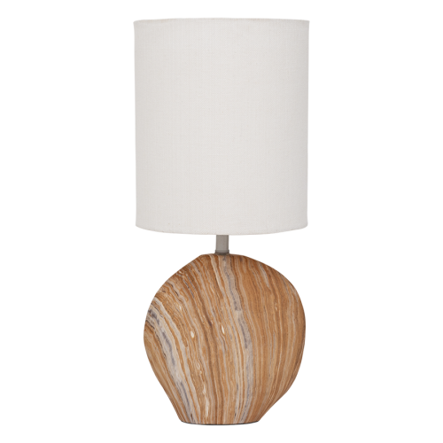 Lampa stołowa Vita, biały/złoty