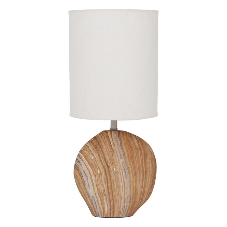 Lampa stołowa Vita, biały/złoty