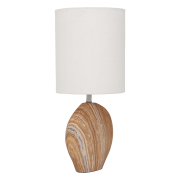 Lampa stołowa Vita, biały/złoty