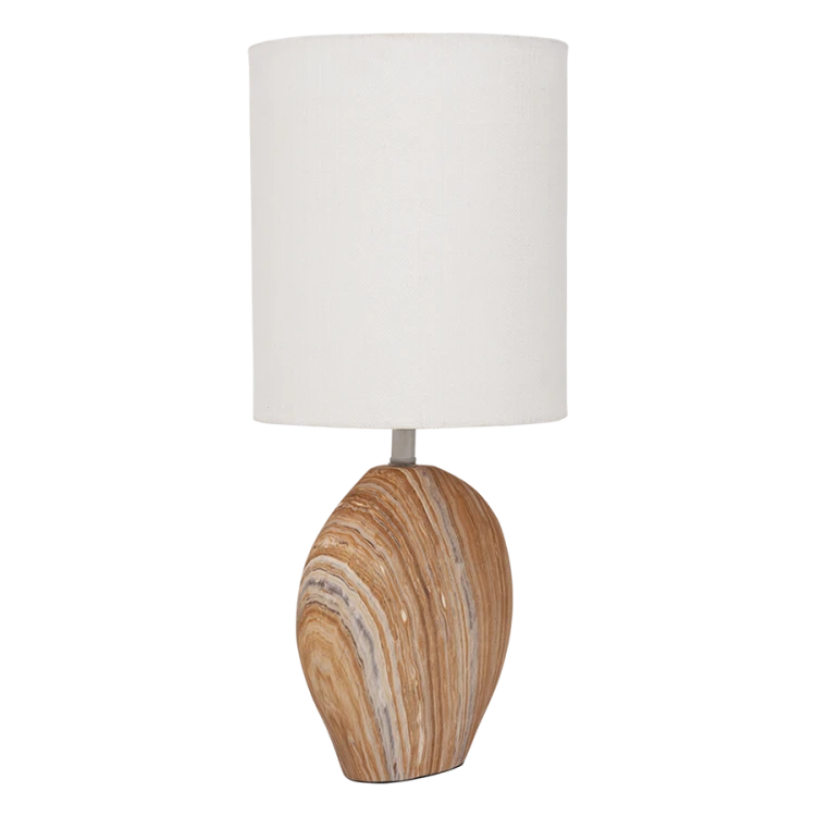 Lampa stołowa Vita, biały/złoty