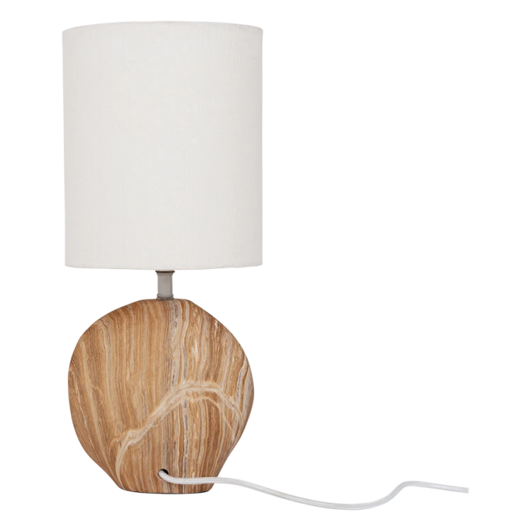 Lampa stołowa Vita, biały/złoty