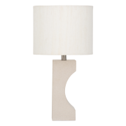 Lampa stołowa Fiocco, piaskowy