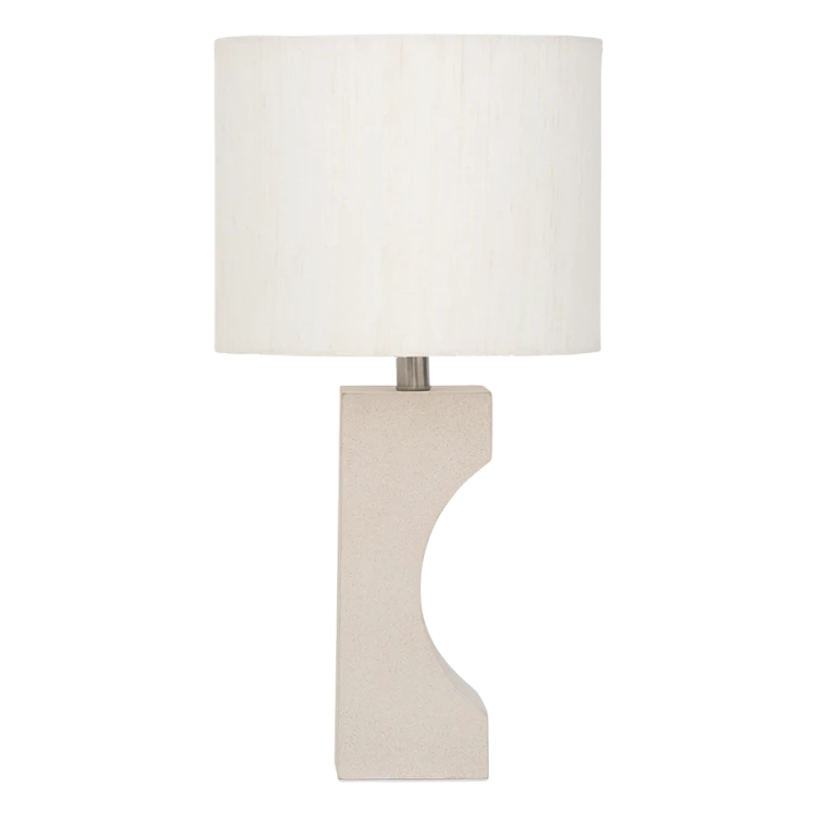 Lampa stołowa Fiocco, piaskowy