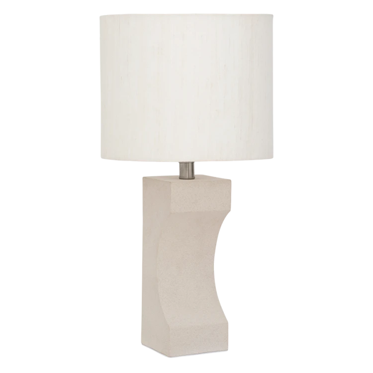 Lampa stołowa Fiocco, piaskowy