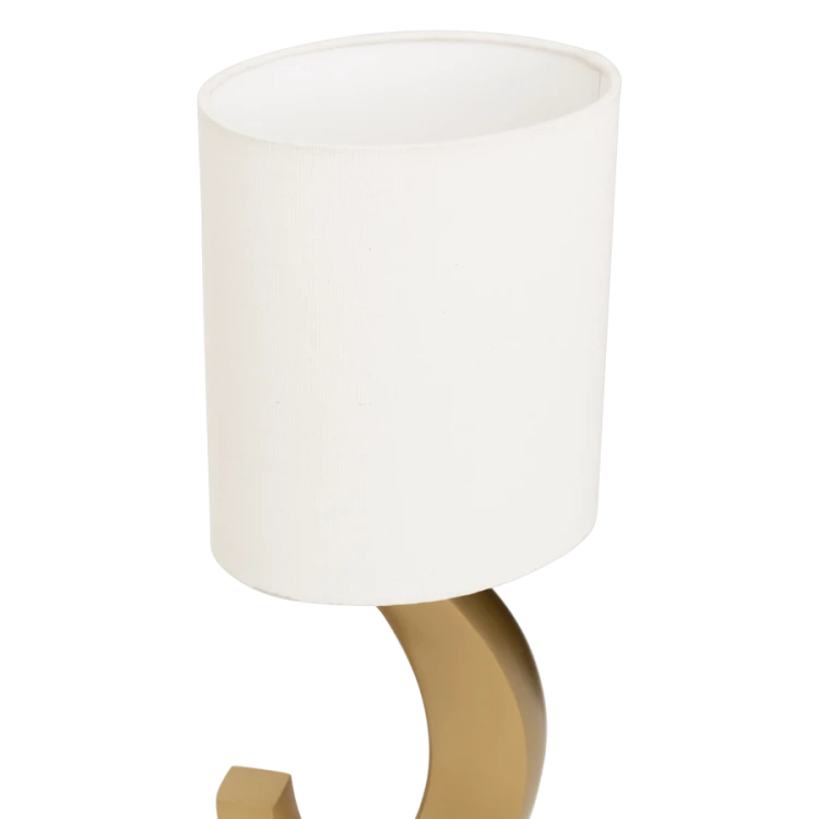 Lampa stołowa Elena, złoty