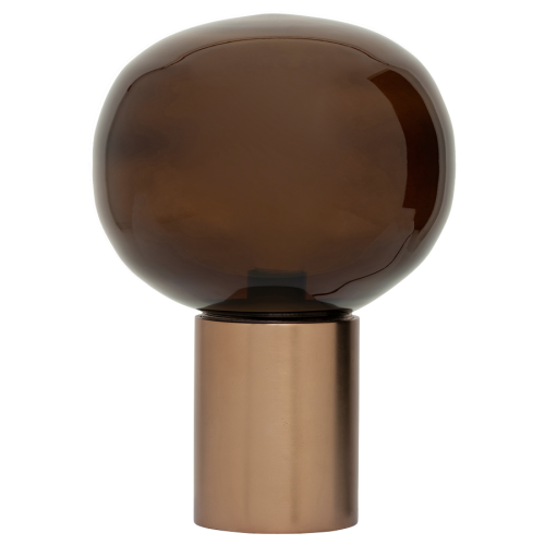 Lampa stołowa Brun, brązowy