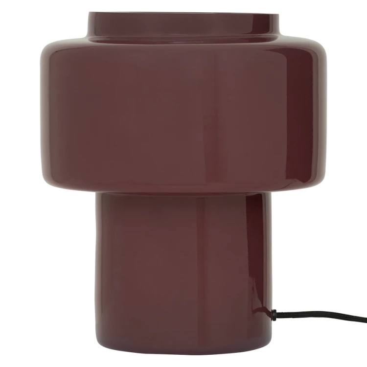 Lampa stołowa Finn, brązowy