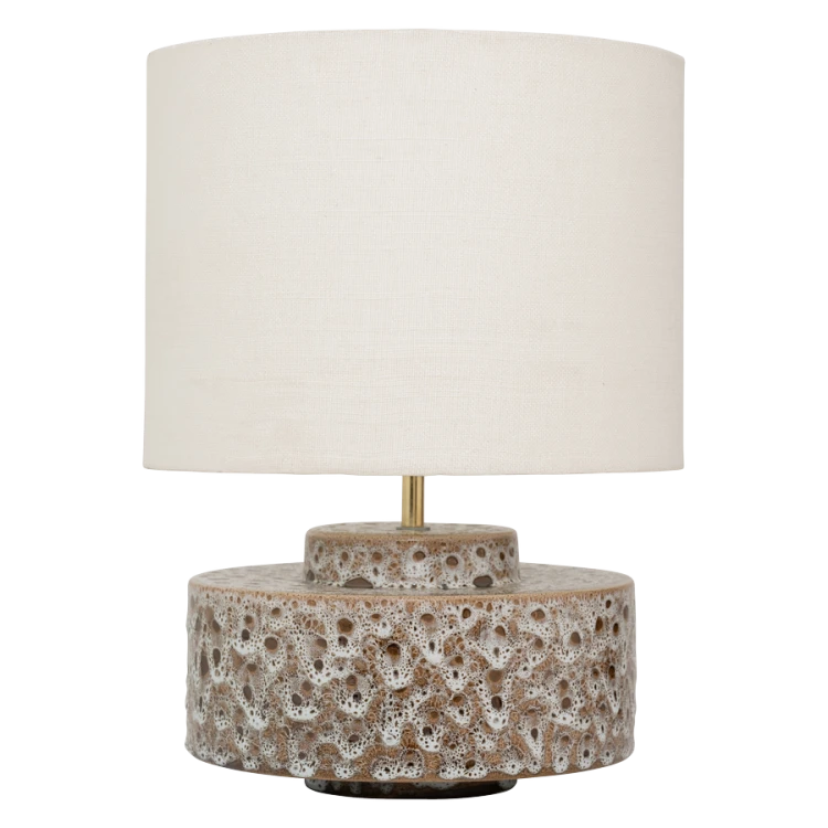 Lampa stołowa Ivy, beżowy