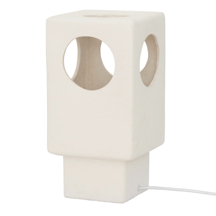 Lampa stołowa Lycka, biały
