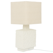 Lampa stołowa Meja, biały
