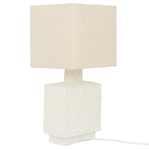 Lampa stołowa Meja, biały
