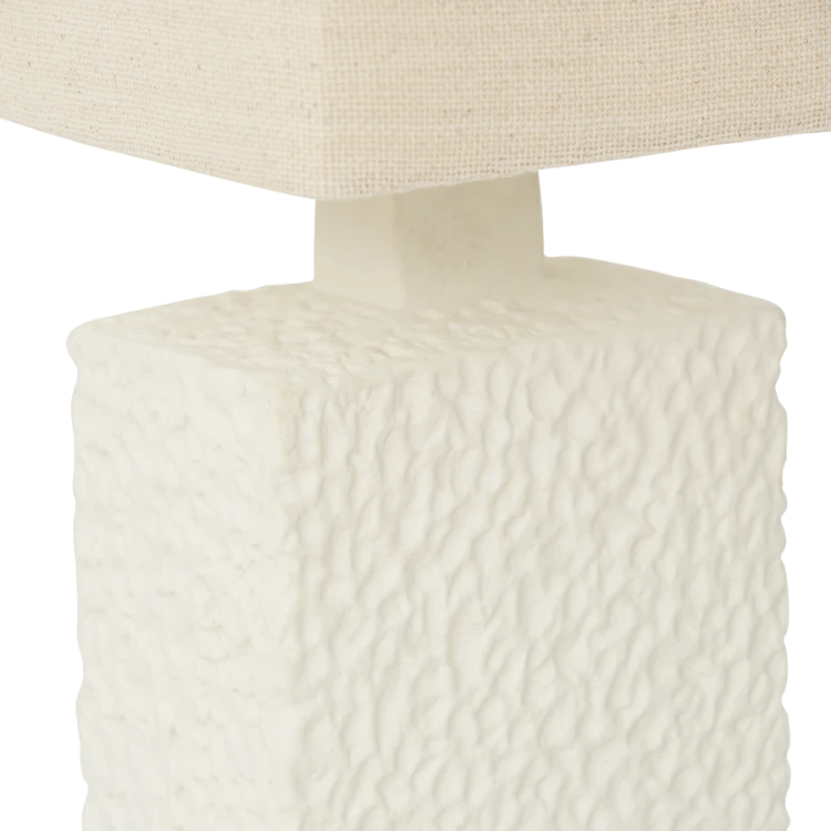 Lampa stołowa Meja, biały