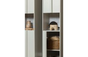 Szafka BASU, 40cm sosna, zawiera ozdobny beton, dust [FSC]