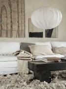 lampa Boll-65-linen-White