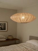 Ellipse-80-linen-Sand-klosz lampy sufitowej