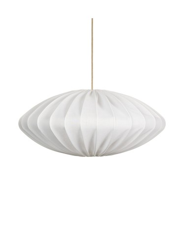 Ellipse-80-linen-white klosz lampy sufitowej
