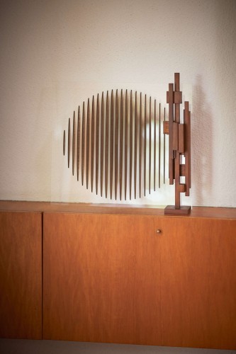 Rzeźba Skyline M, espresso