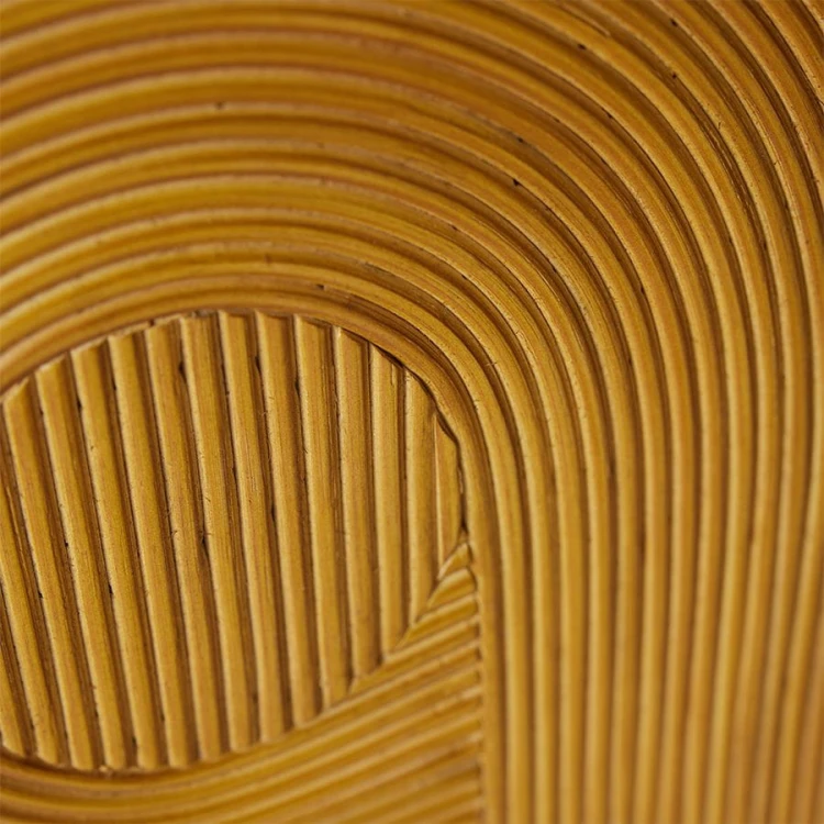 Panel ścienny rattanowy curl