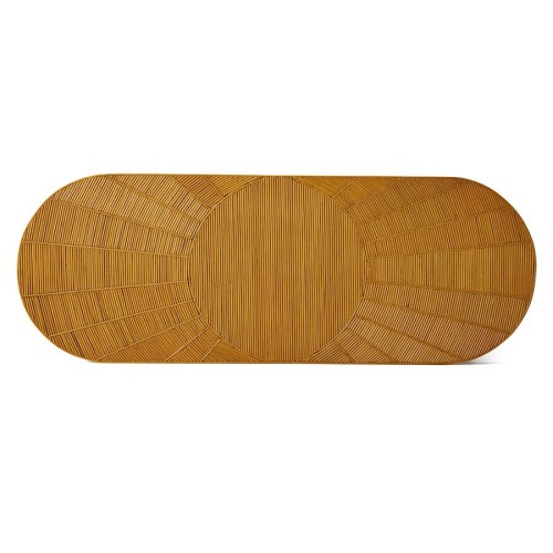 Panel ścienny rattanowy sun