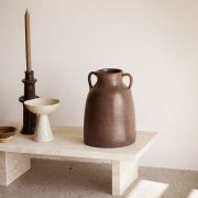 wazon mocca  glinainy