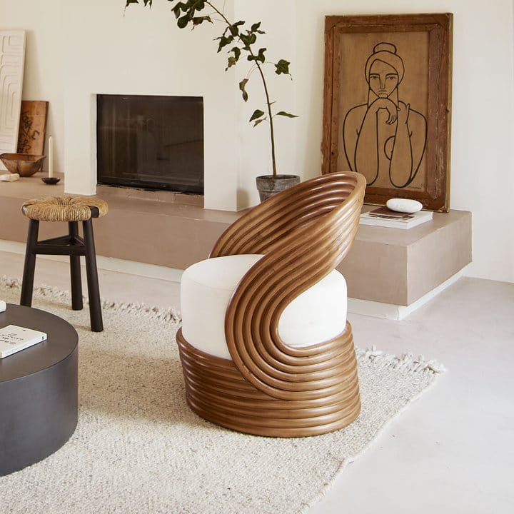 fotel rattanowy tine k home