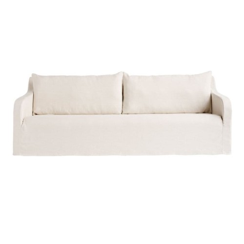 lniana sofa do salonu