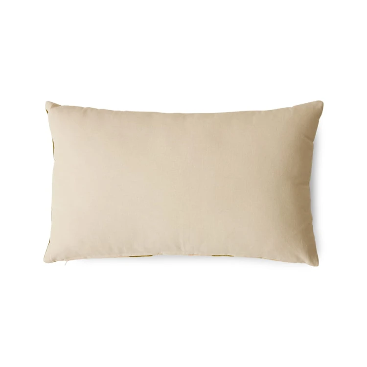 Poduszka w paski FIELDS, velvet (60x35cm)