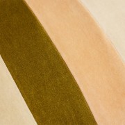 Poduszka w paski FIELDS, velvet (60x35cm)