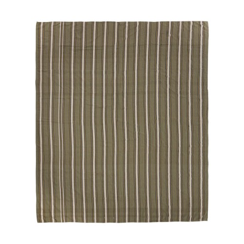 Narzuta w paski Vida, sand/cream (230x275cm)