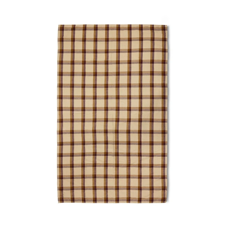 Obrus Vida, chestnut/cream (140x220cm)
