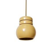Lampa wisząca ceramiczna mustard