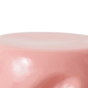 Stolik ceramiczny Currents różowy