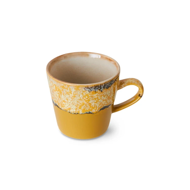 Kubek ceramiczny do americano 70's: sunbeam, 200ml