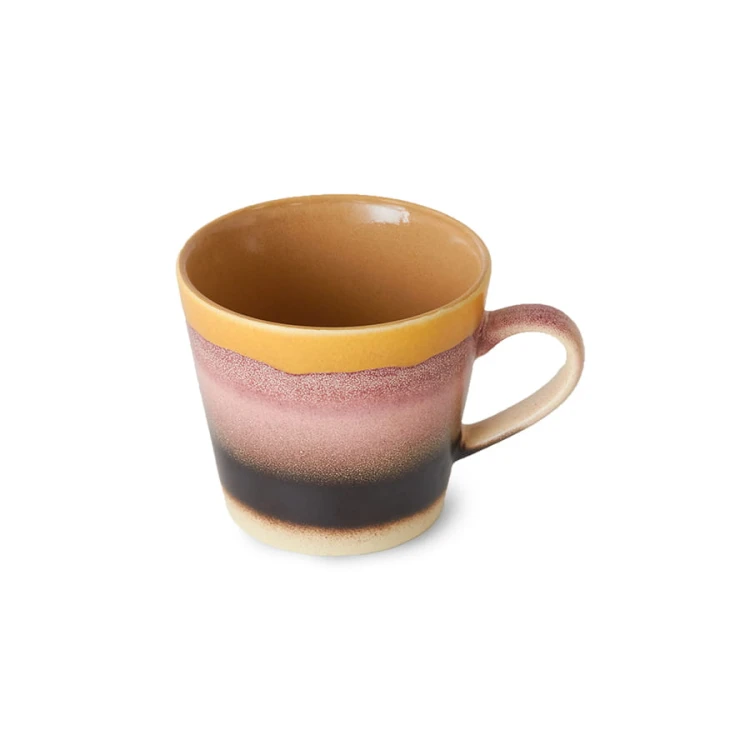 Kubek do cappuccino 70's: sunset, 340ml