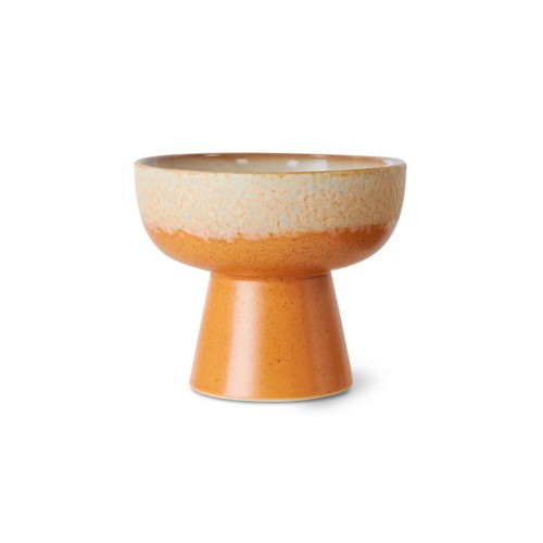 Miska ceramiczna tapas na nóżce 70's: rozmiar S, dunes